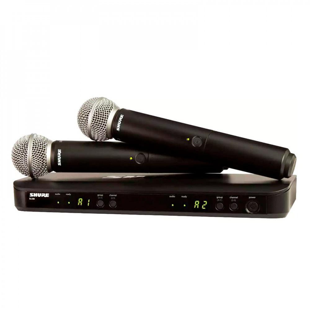 Микрофон SHURE BLX288E/PG58-M17 — фото товара
