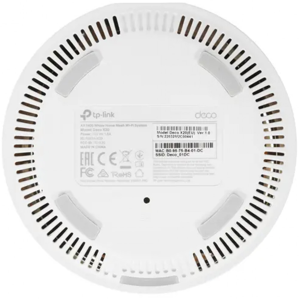 Маршрутизатор для дома TP-Link Deco X20(3-pack) - миниатюра 7