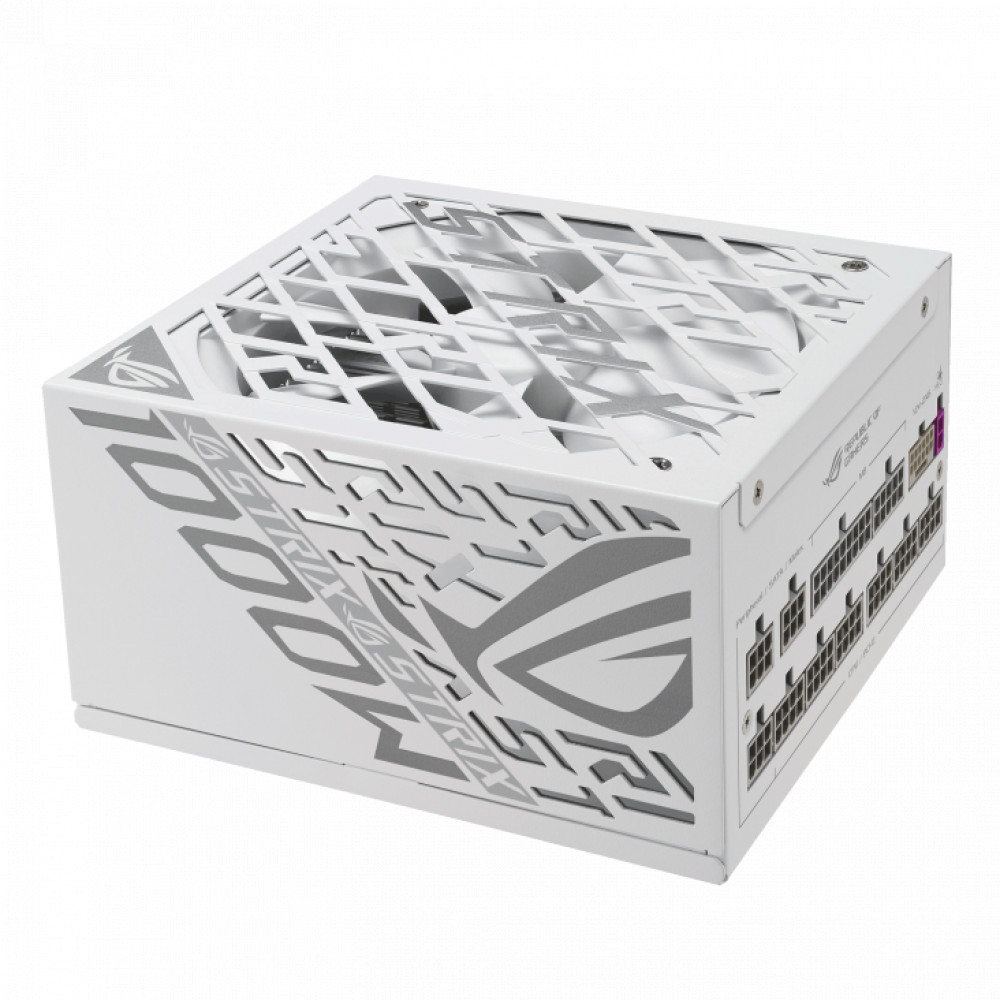 Блок питания Asus ROG Strix 1000W Platinum White Edition ROG-STRIX-1000P-GAMING-WHITE 1000 Вт — фото товара