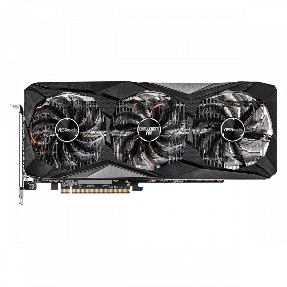 Видеокарта ASRock Radeon RX 6700 XT Challenger Pro 12G RX6700XT CLP 12GO 12 ГБ - миниатюра 2