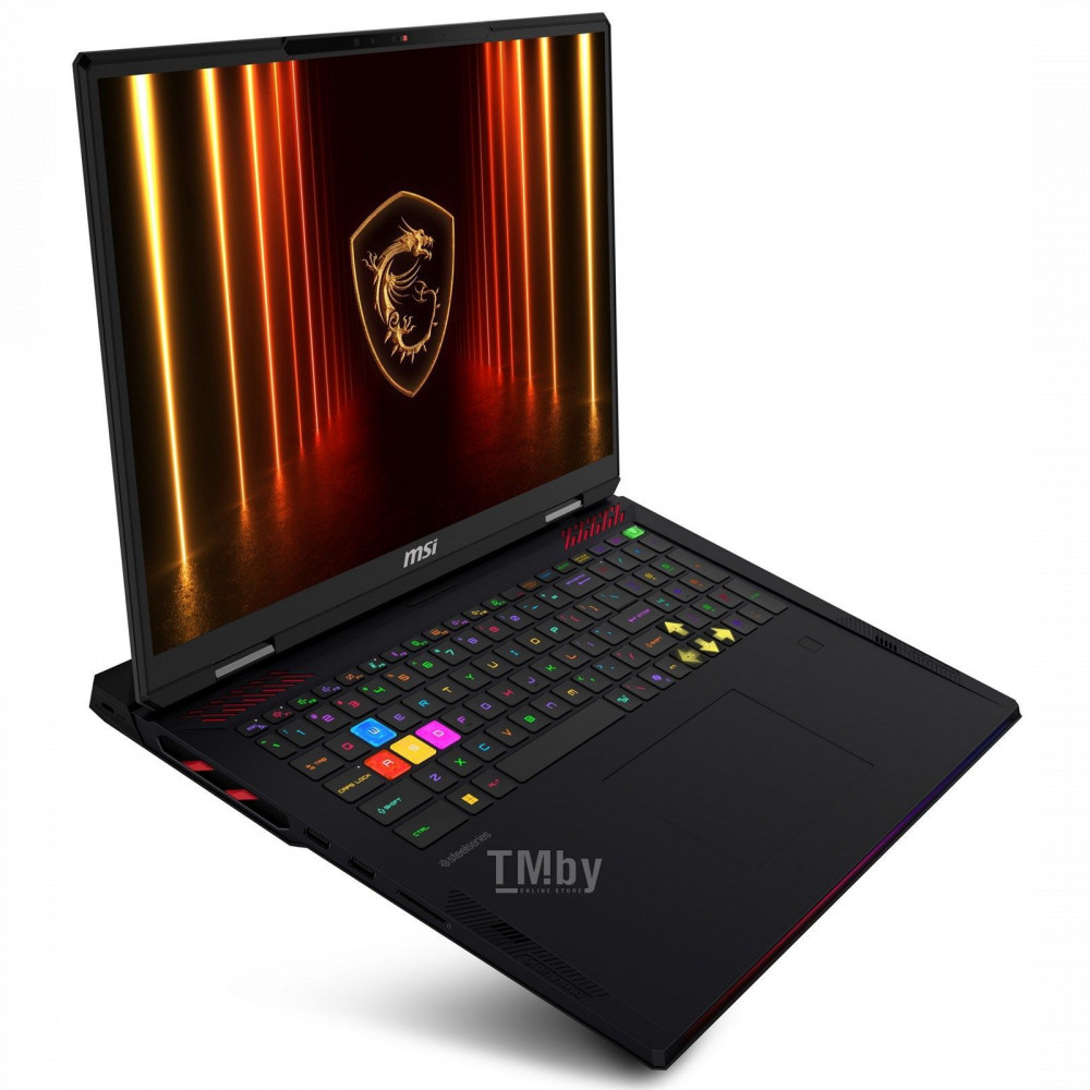 Ноутбук MSI MS-1824 Raider 18 HX AI A2XWIG-294BY Core Black 9S7-182462-294 18 ", 4K Ultra HD + 3840x2400 (16:10), Intel, Core Ultra 9, 64 Гб, 2 ТБ, NVIDIA GeForce RTX5080, Windows 11 Home — фото товара