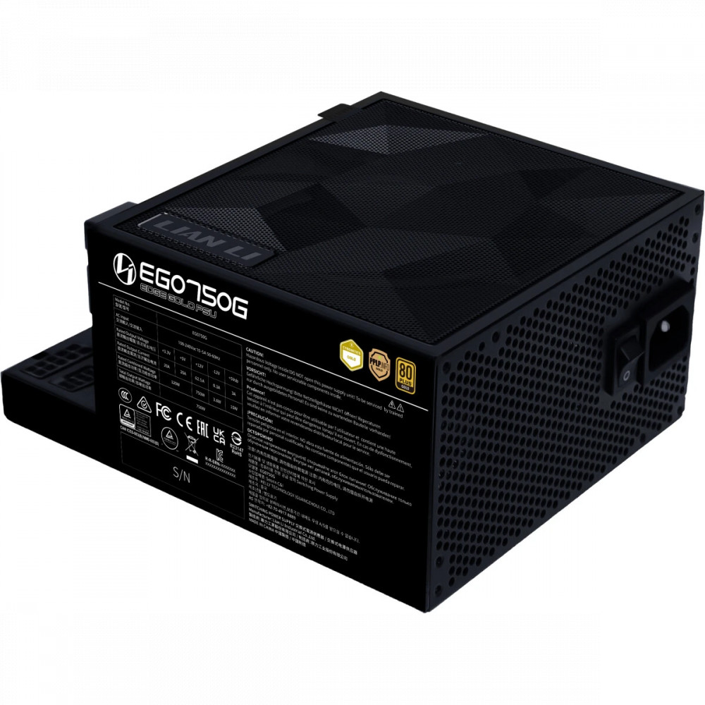 Блок питания Lian Li EDGE750G Black G9P.EG0750G.B000.EU 750 Вт - миниатюра 3
