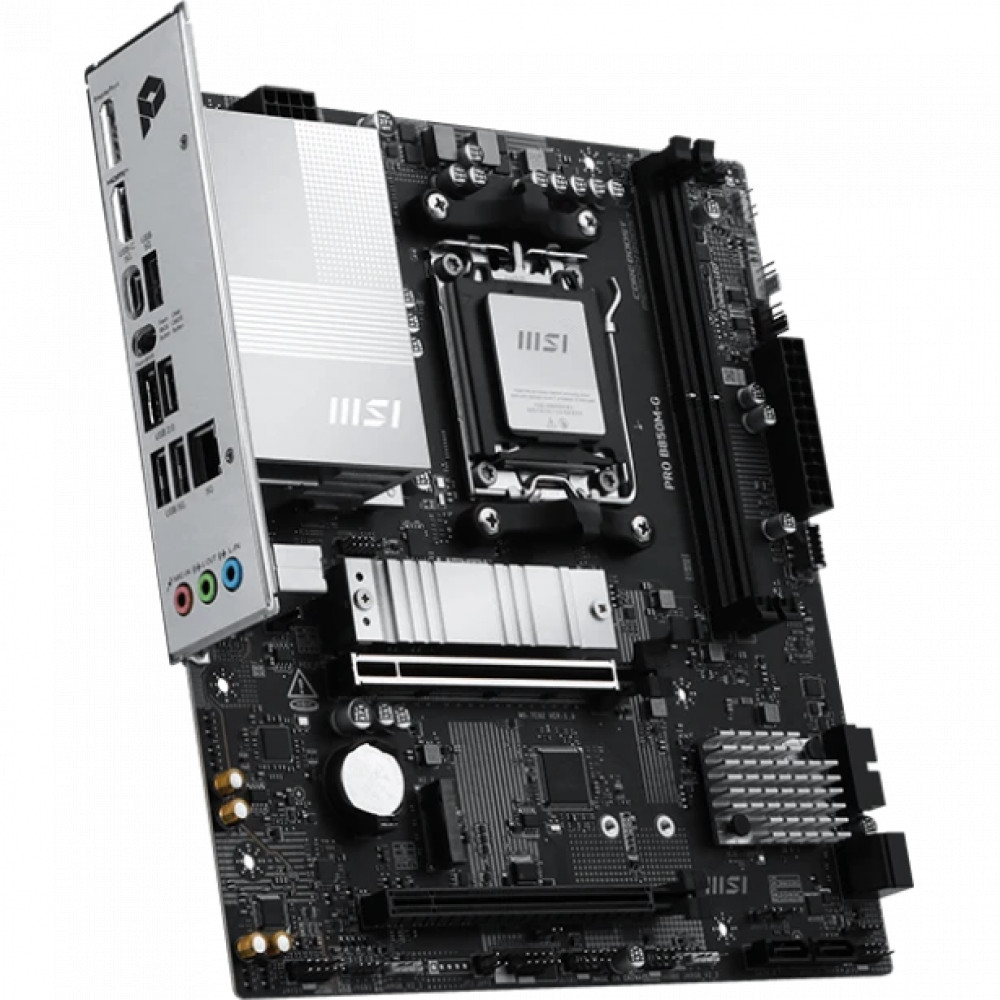 Материнская плата MSI PRO B850M-G Micro-ATX, AMD AM5 - миниатюра 3