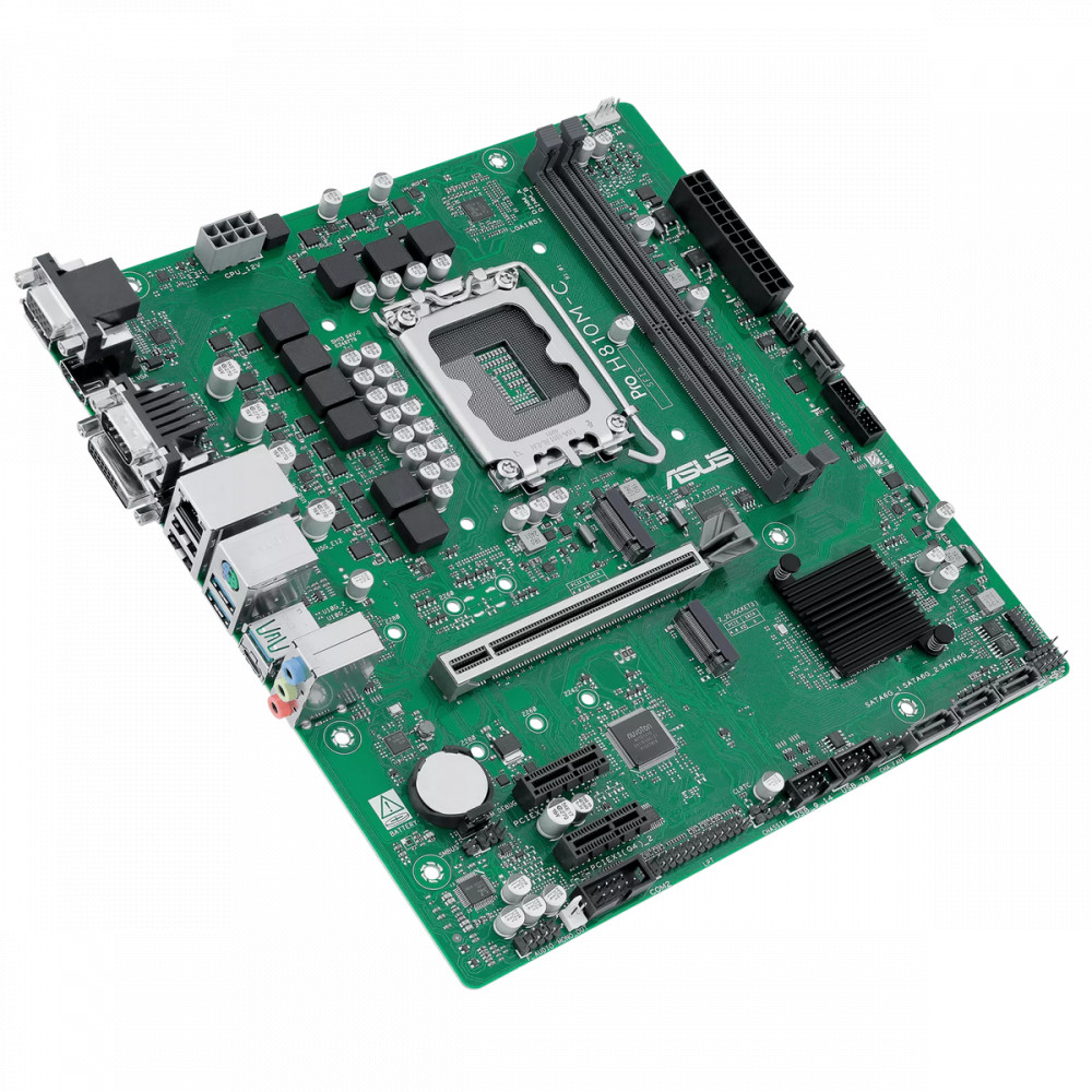 Материнская плата Asus PRO H810M-C-CSM 90MB1KHP-M0EAYC Micro-ATX, LGA 1851 — фото товара