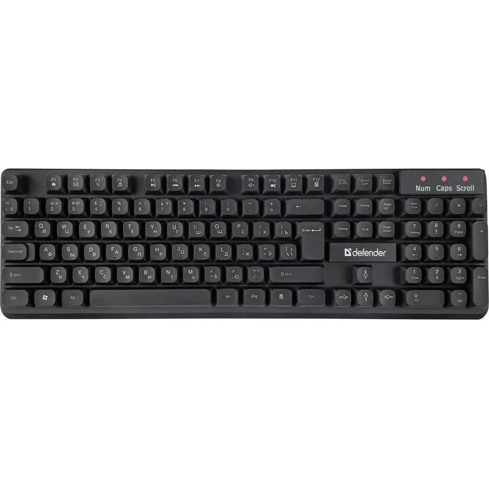 Клавиатура + мышь Defender Milan C-992 45992 - миниатюра 2