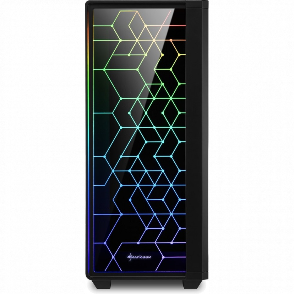 Корпус Sharkoon LIT 100 RGB Mid-Tower - миниатюра 2
