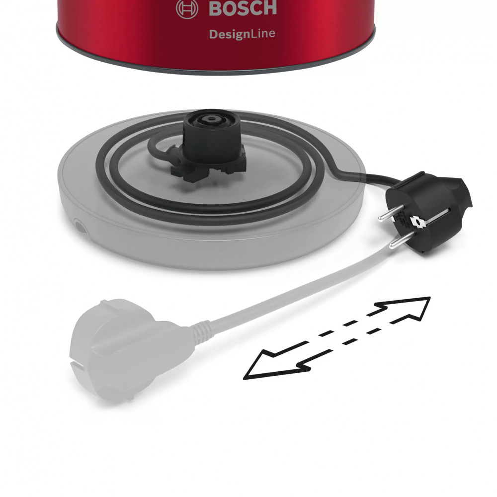 Bosch TWK4P434 Чайник, 1.7 л., 2400 Вт - миниатюра 5