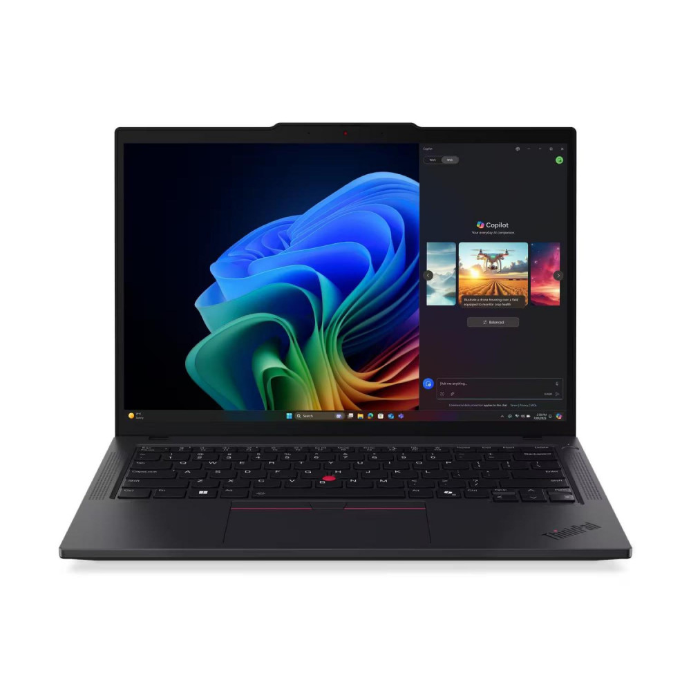 Ноутбук Lenovo ThinkPad T14 Gen 6 21QCA06UCD_PRO 14 ", WQXGA+ 2880x1800 (16:10), Intel, Core Ultra 7, 16 Гб, 512 ГБ, Intel Arc Graphics, Windows 11 Pro — фото товара
