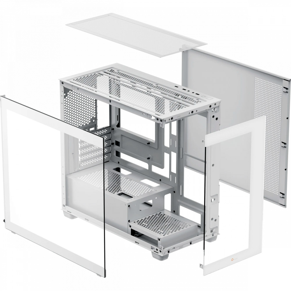 Корпус Ocypus Gamma C52 WH Gamma-C52-WHD000XX-GL Mini-Tower - миниатюра 5