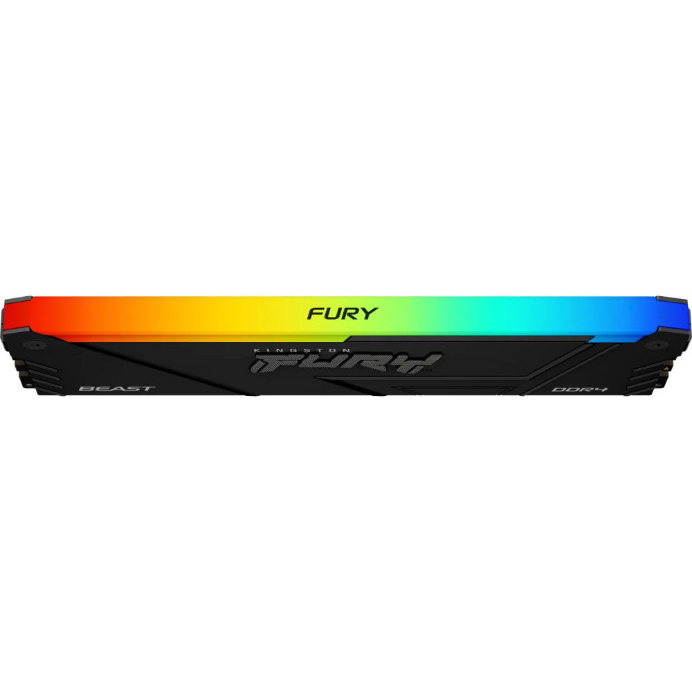 ОЗУ Kingston Fury Beast RGB KF436C18BB2AK2/64 DIMM, DDR4, 64 Гб (2 х 32 Гб), 3600 МГц - миниатюра 7