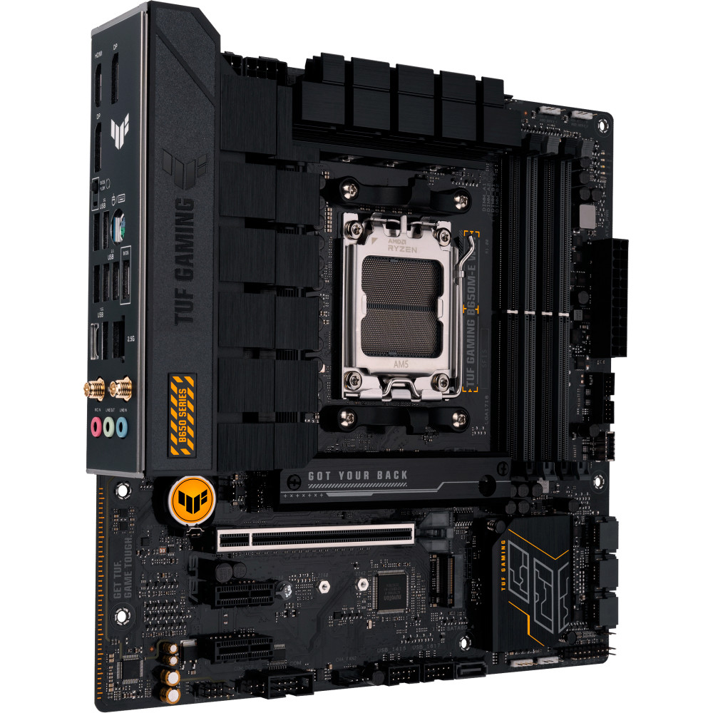 Материнская плата Asus TUF GAMING B650M-E WIFI Micro-ATX, AMD AM5 - миниатюра 2