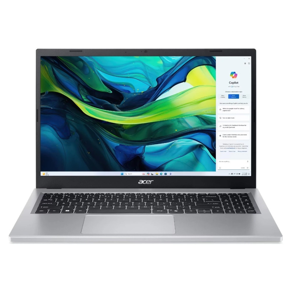 Ноутбук Acer Aspire GO 15 AG15-21PT-R5GQ NX.JJJAA.004 15.6 ", FHD 1920x1080 (16:9), AMD, Ryzen 5, 8 Гб, 512 ГБ, AMD Radeon 610M, Windows 11 Home - миниатюра 2