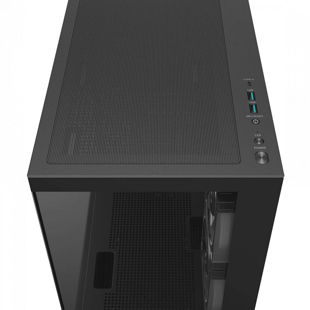Корпус Deepcool CG380 3F Black R-CG380-BKAGM3-G Mini-Tower - миниатюра 4
