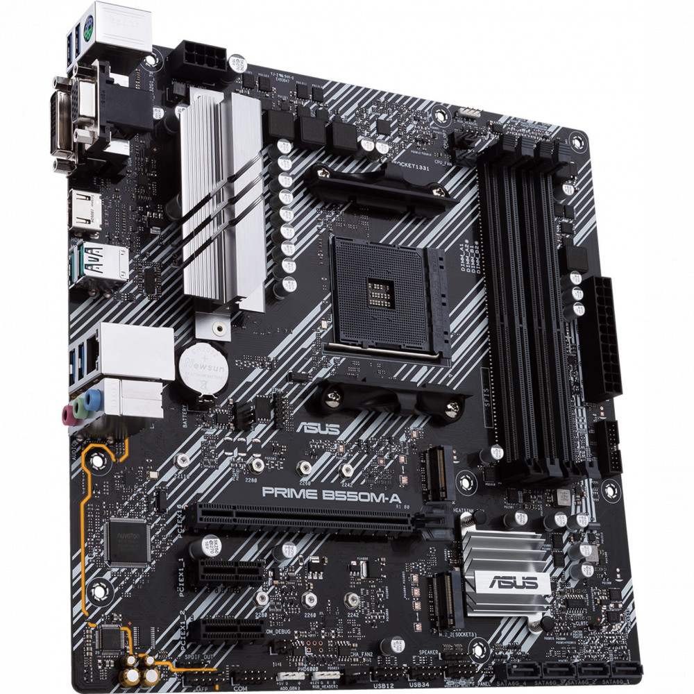 Материнская плата Asus PRIME B550M-A 90MB14I0-M0EAY0 Micro-ATX, AMD AM4 — фото товара