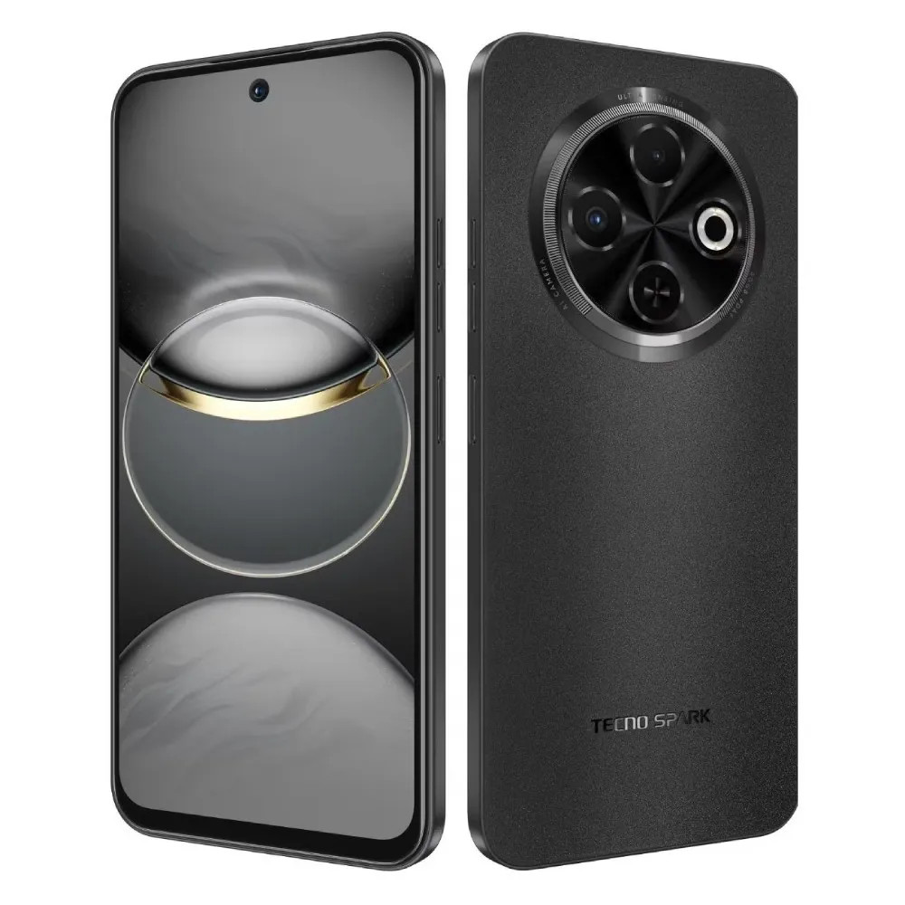 Смартфон TECNO SPARK 30C KL5n Orbit Black 10060519 128 Гб, 6 Гб — фото товара