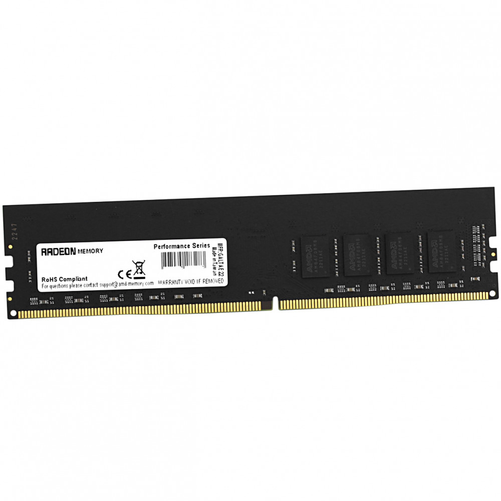 ОЗУ AMD Radeon R9 R944G3206U2S-U DIMM, DDR4, 4 Гб, 3200 МГц — фото товара