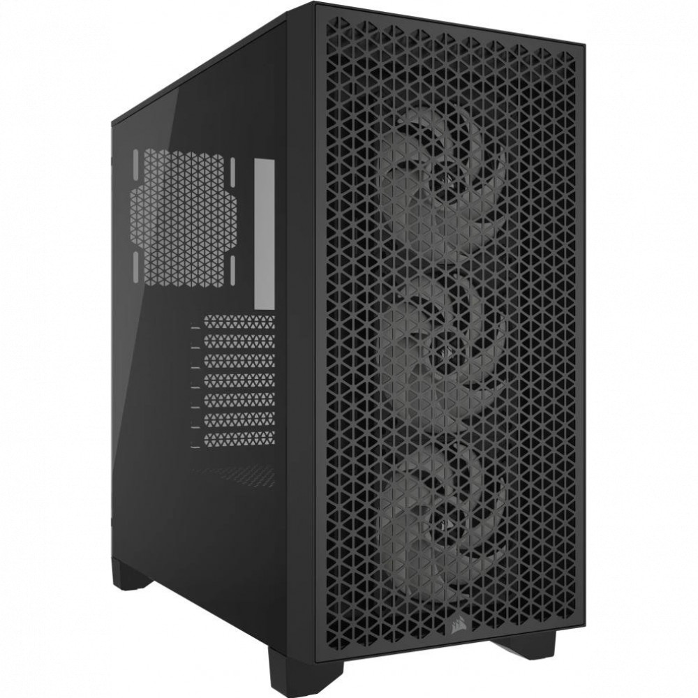 Корпус Corsair 3000D RGB Airflow Black CC-9011255-WW Mid-Tower - миниатюра 3