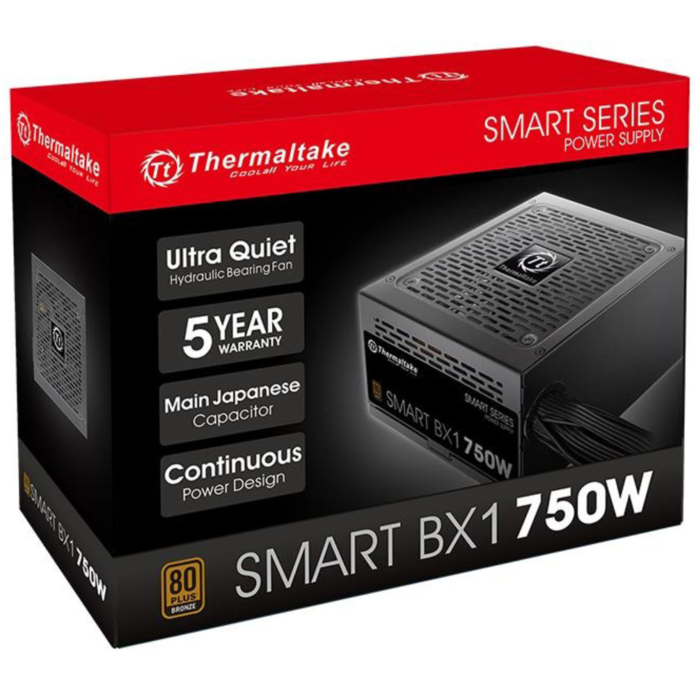 Блок питания Thermaltake Smart BX1 750W PS-SPD-0750NNSABE-1 750 Вт - миниатюра 6