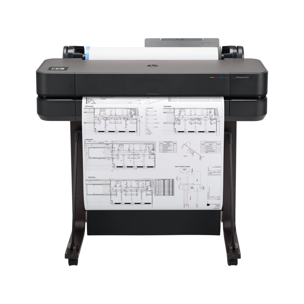 Плоттер HP Designjet T630 24-in 5HB09A Цветной, Струйная, A1+ (24 дюйма) (610), 24" - миниатюра 3