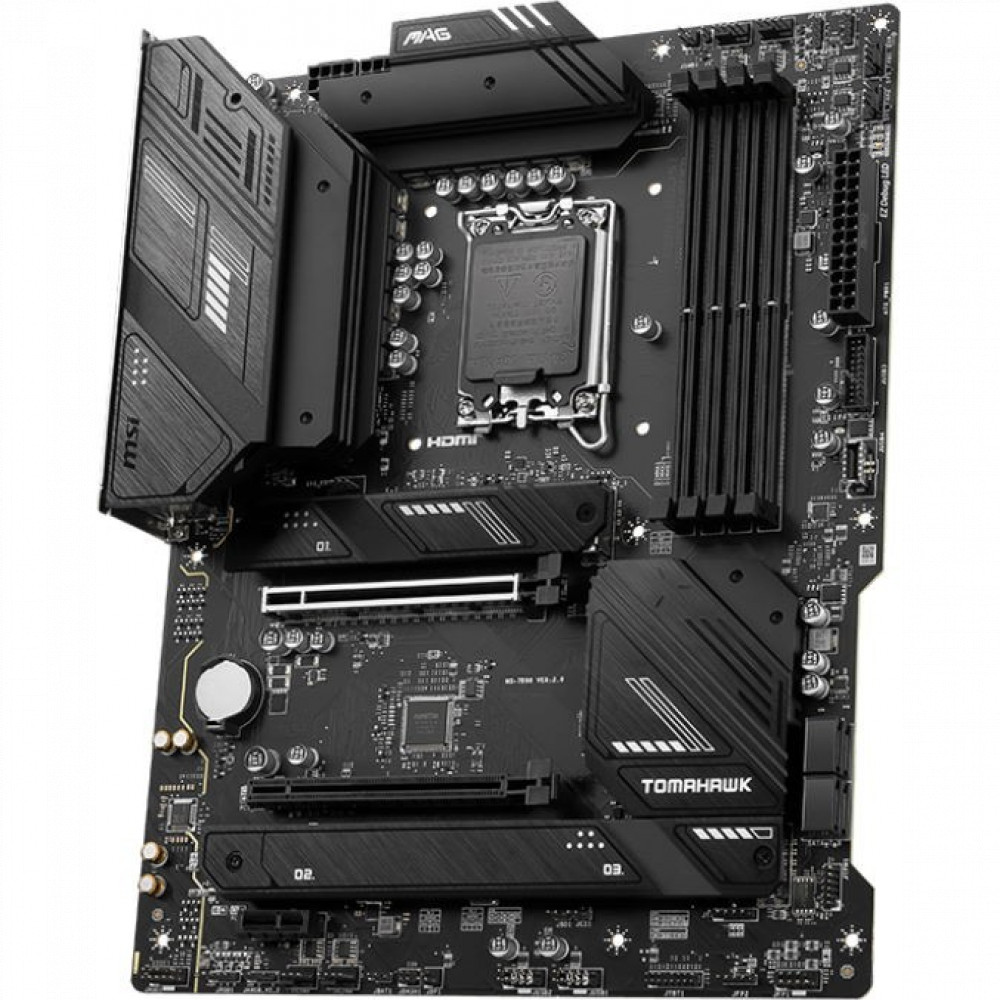 Материнская плата MSI MAG B760 TOMAHAWK WIFI ATX, LGA 1700 - миниатюра 3