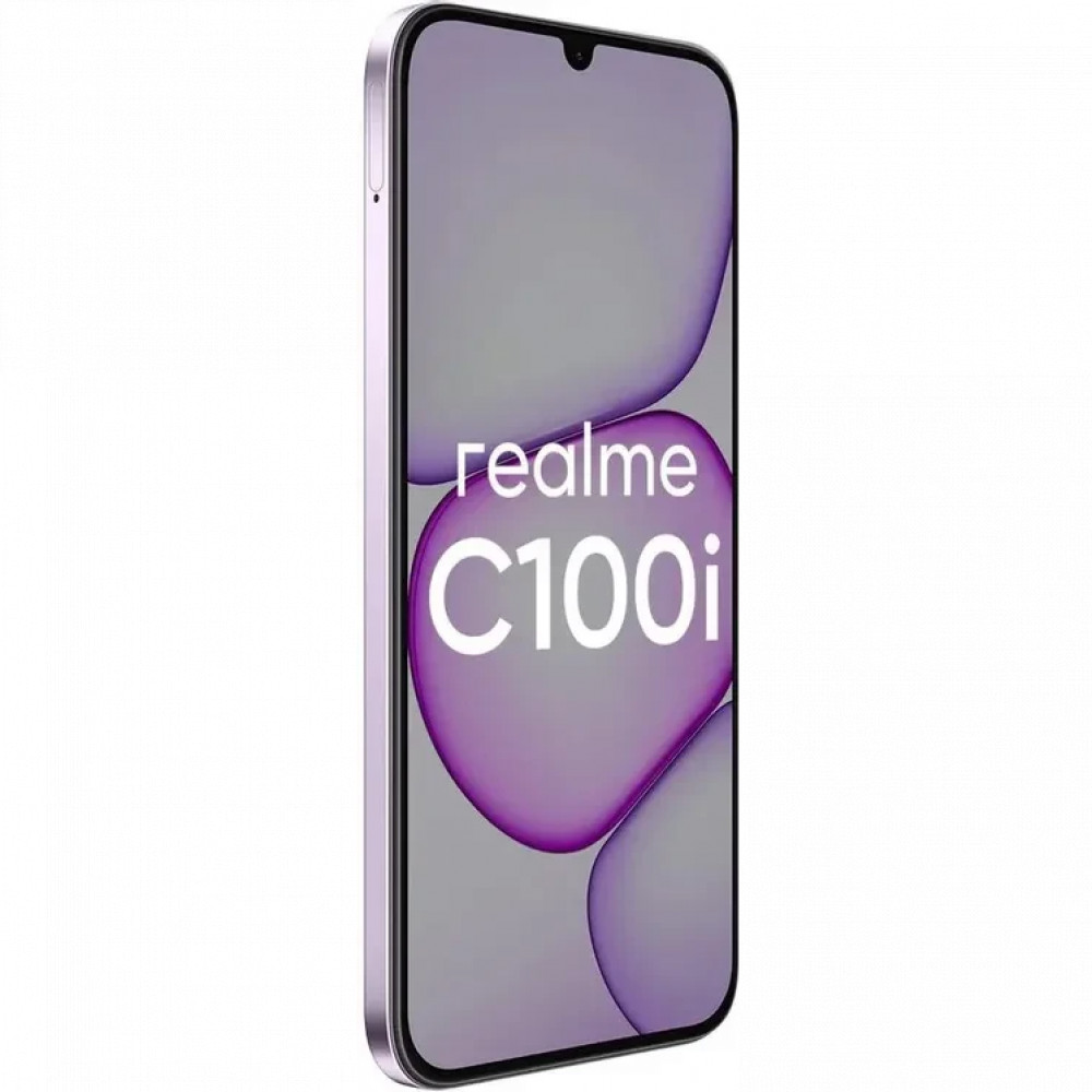 Смартфон REALME C100i RMX5377 C100i 4+128 фиолетовый 128 Гб, 4 Гб - миниатюра 2