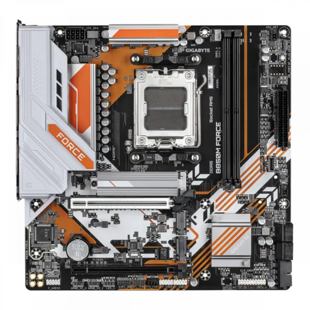 Материнская плата Gigabyte B850M FORCE (REV 1.0) Micro-ATX, AMD AM5 — фото товара