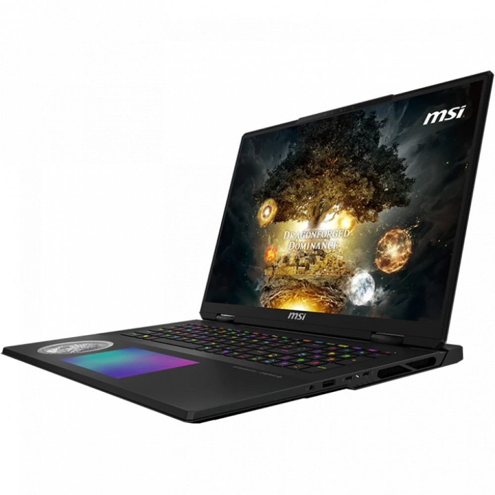 Ноутбук MSI Titan Dragon Edition 18 HX AI A2XWJG-205RU 9S7-1824A5-205 18 ", 4K Ultra HD + 3840x2400 (16:10), Intel, Core Ultra 9, 64 Гб, 4 ТБ, nVidia GeForce RTX 5090, Windows 11 Home - миниатюра 2