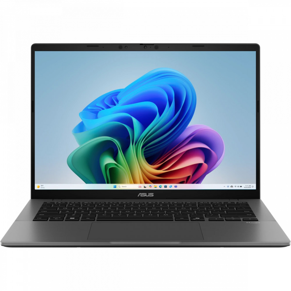 Ноутбук Asus VivoBook S 14 Copilot+ PC S3407QA-SF057W 90NB16B2-M00480 14 ", WUXGA 1920x1200 (16:10), Qualcomm, Snapdragon X1, 16 Гб, 512 ГБ, Qualcomm Adreno X1-45, Windows 11 Home — фото товара