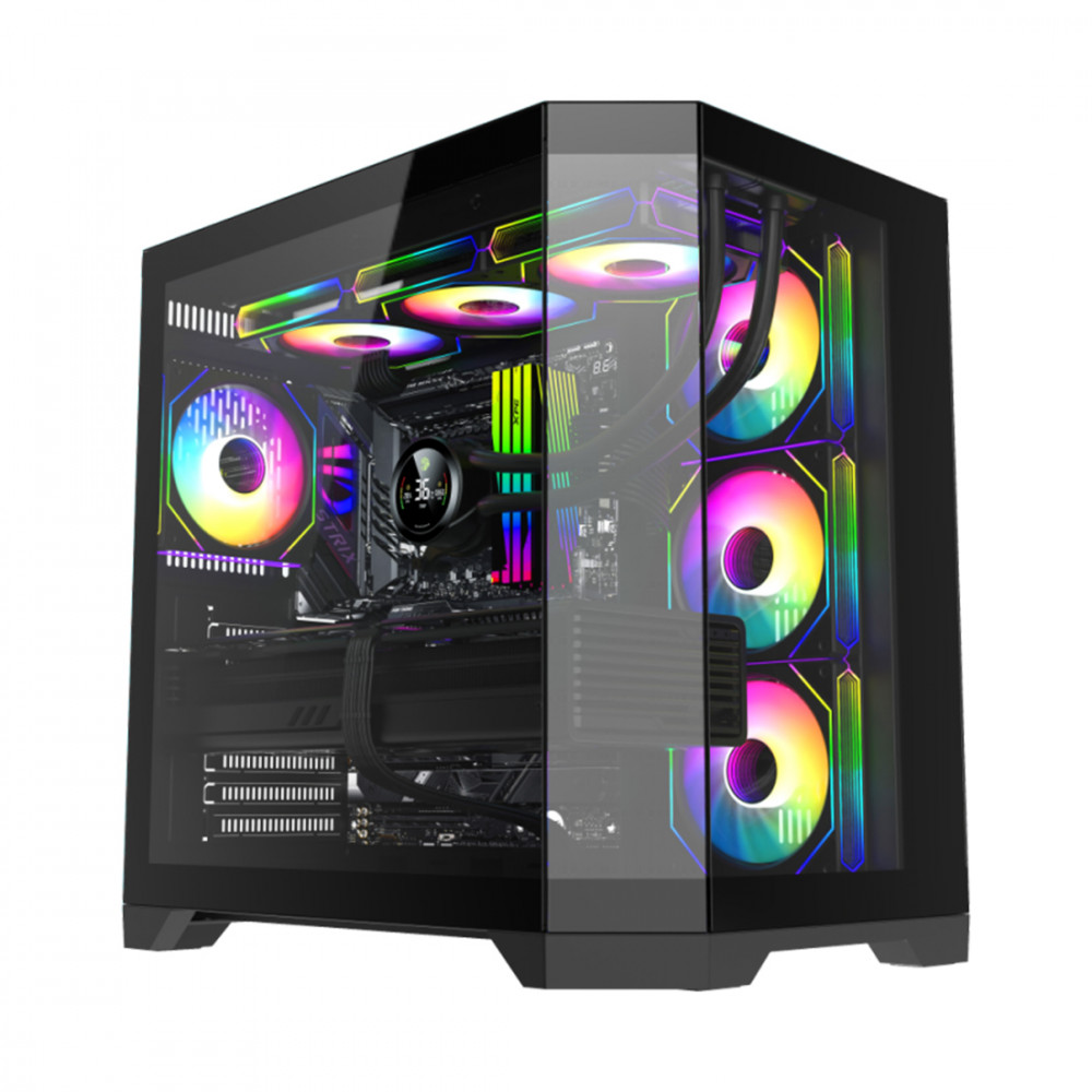 Корпус GameMax Hype-A BK Black 14100902944 Mid-Tower — фото товара