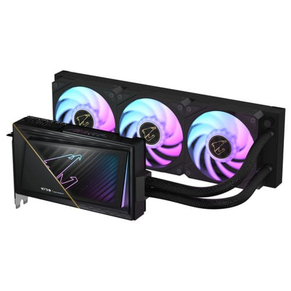 Видеокарта Gigabyte AORUS GeForce RTX 5080 XTREME WATERFORCE GV-N5080AORUSX W-16GD 16 ГБ — фото товара
