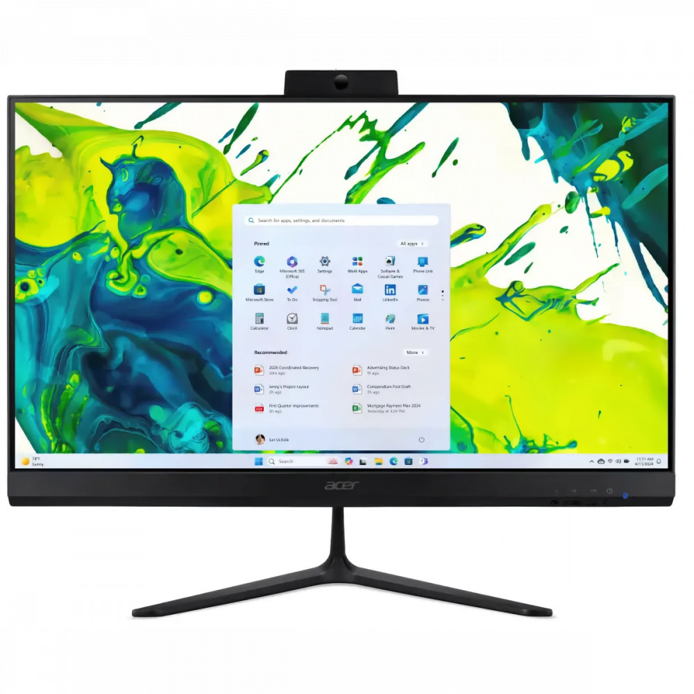 Моноблок Acer C27B-GARL Black DQ.BT2CD.003 27, Intel, Core Ultra 7, 255U — фото товара
