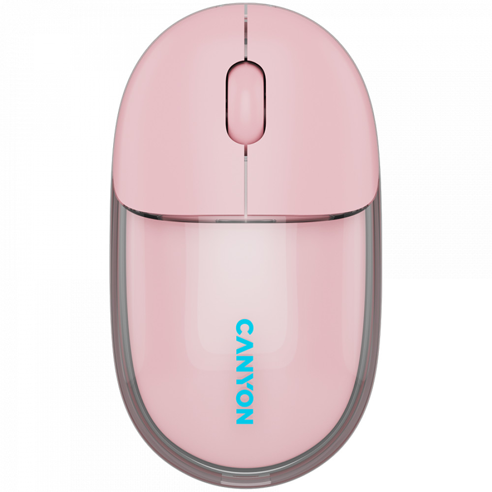 Мышь Canyon OnClick 24 BT Pink CNS-CMSW24P Бюджетные, Беспроводная — фото товара