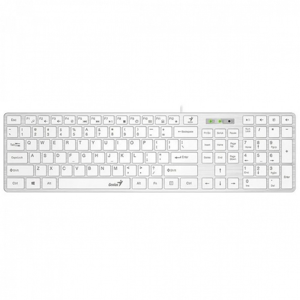 Клавиатура EnGenius SlimStar 126 wired keyboard 31310017418 Проводная, USB — фото товара