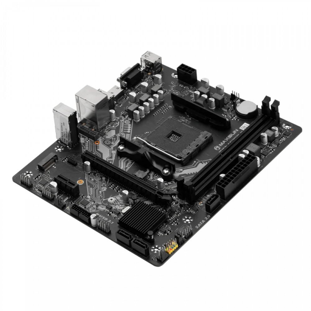 Материнская плата Maxsun Challenger А520М-К 6940709693797 Micro-ATX, AMD AM4 - миниатюра 2