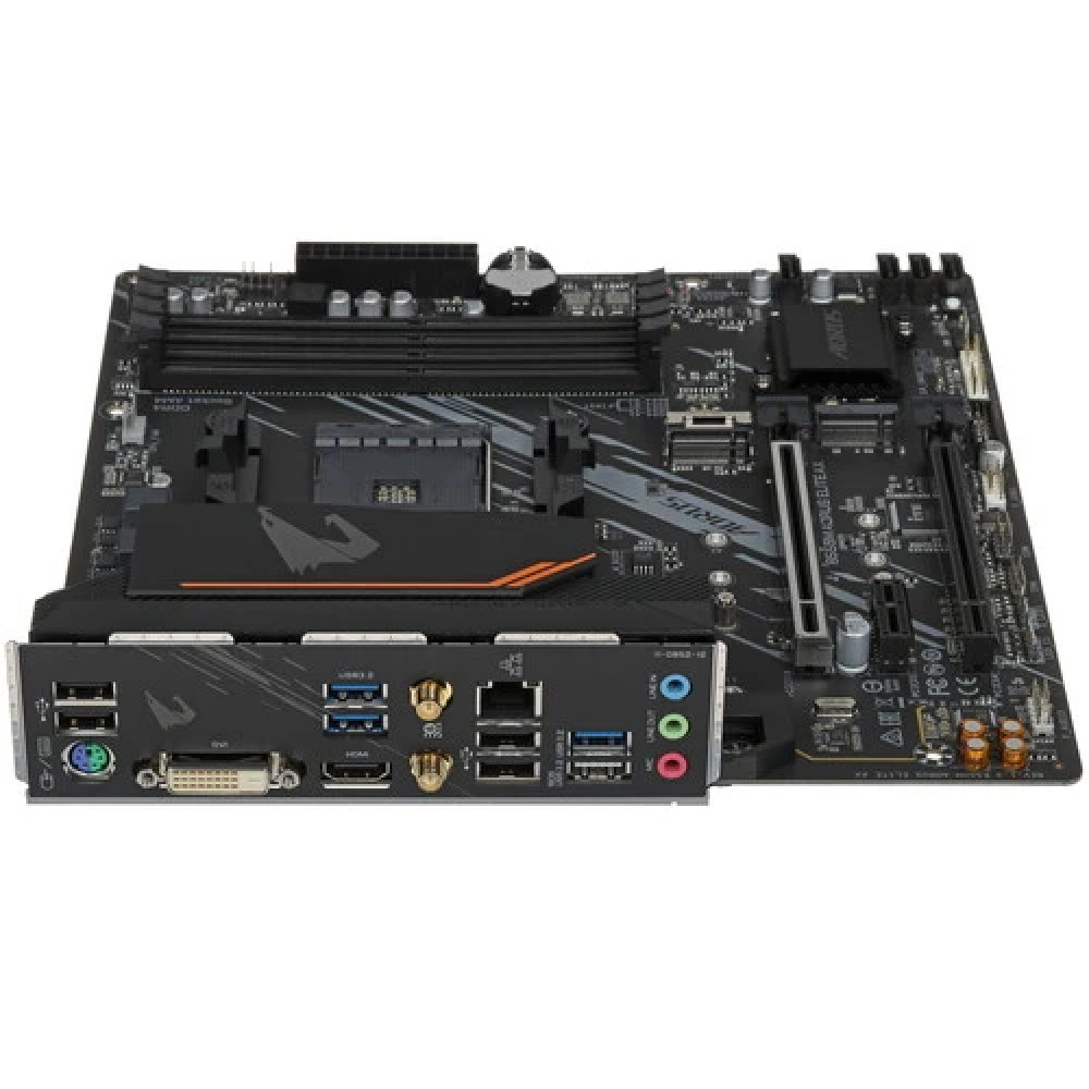 Материнская плата Gigabyte B550M AORUS ELITE AX Micro-ATX, AMD AM4 - миниатюра 3