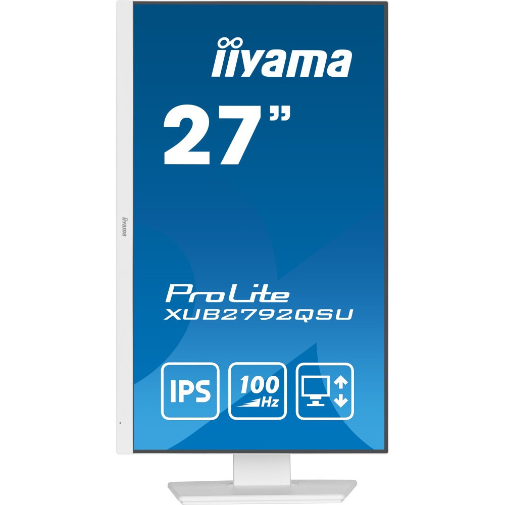 Монитор IIYAMA XUB2792QSU-W6 27 ", IPS, Quad HD 2560x1440 (16:9), 100 Гц - миниатюра 2