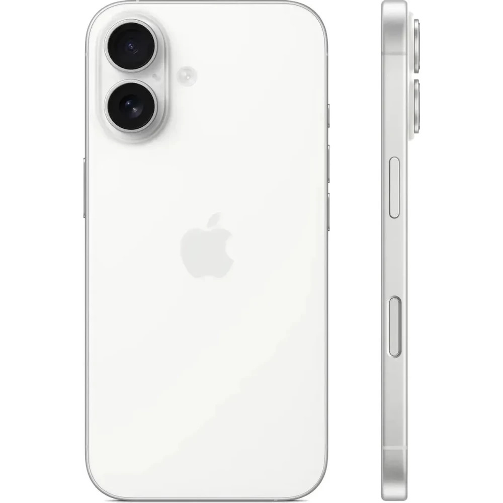 Смартфон Apple iPhone 16 128Gb White MYE93HN/A 128 Гб, 8 Гб - миниатюра 2