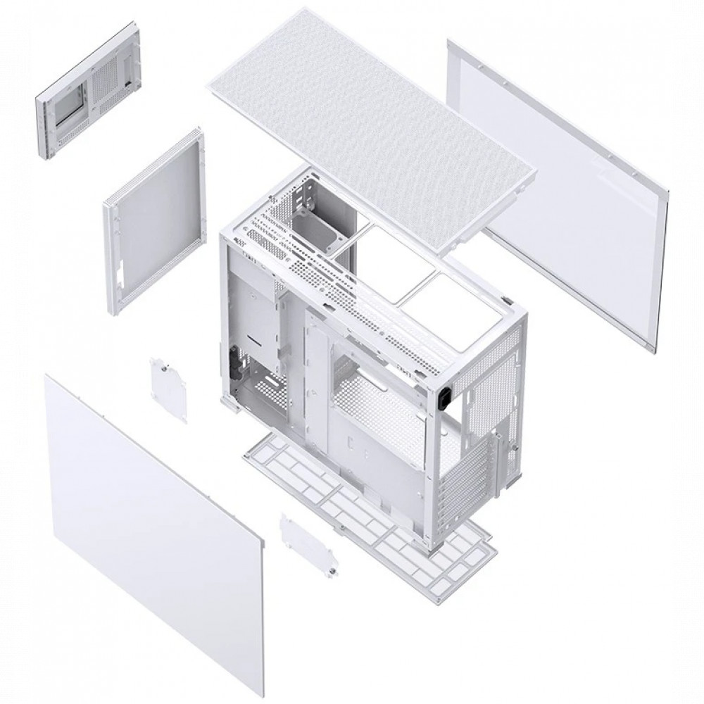 Корпус Jonsbo D41 STD SC White Mid-Tower - миниатюра 7