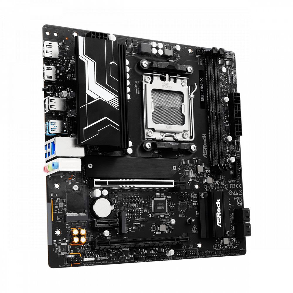 Материнская плата ASRock B850M-X R2.0 Micro-ATX, AMD AM5 - миниатюра 2