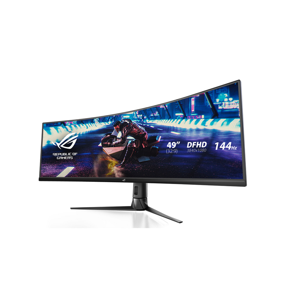 Монитор Asus ROG Strix XG49VQ 90LM04H0-B01170 49 ", VA, Super Ultrawide FHD 3840х1080 (32:9), 144 Гц - миниатюра 3