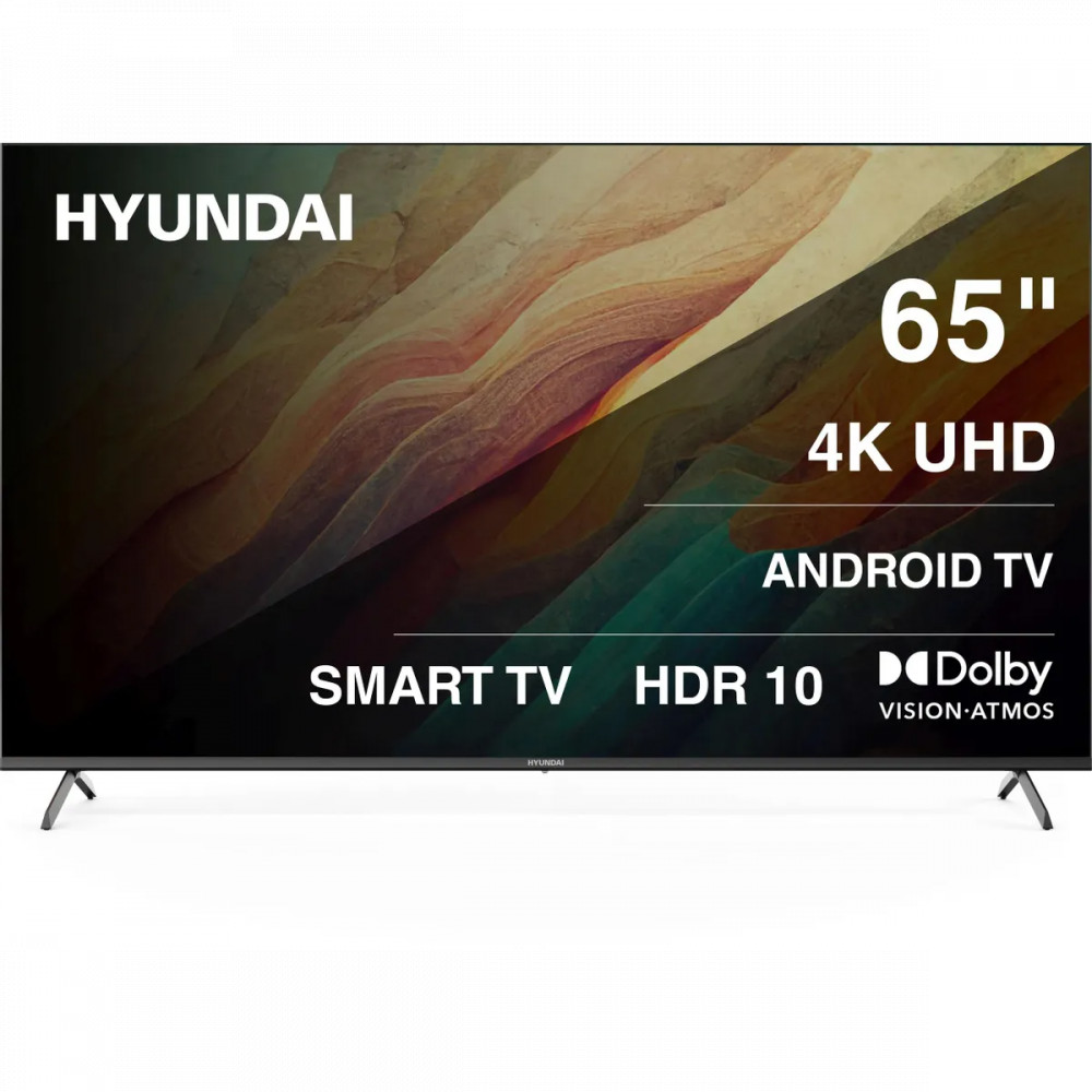 Телевизор Hyundai H-LED65BU7009 65 ", Smart TV, Черный — фото товара