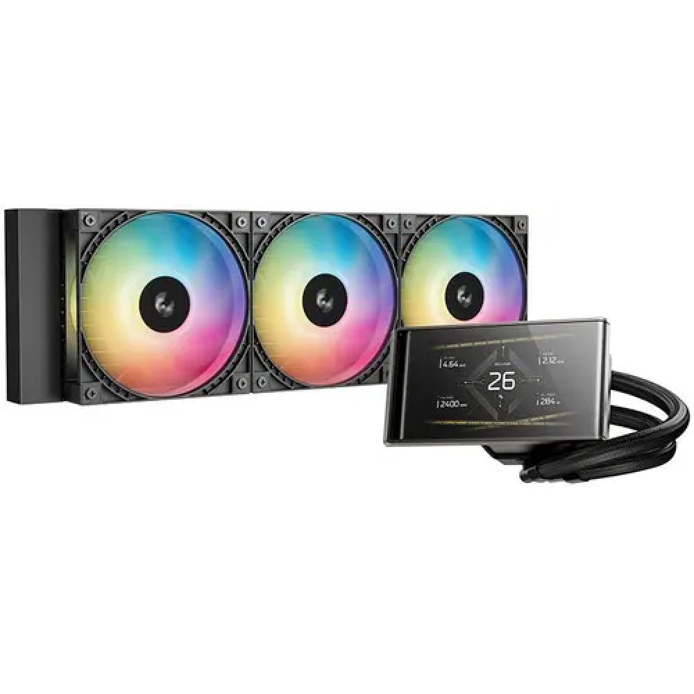 Система охлаждения Deepcool LT360 Vision ARGB R-LT360VISION-BKAMMC-G-1 Для процессора — фото товара