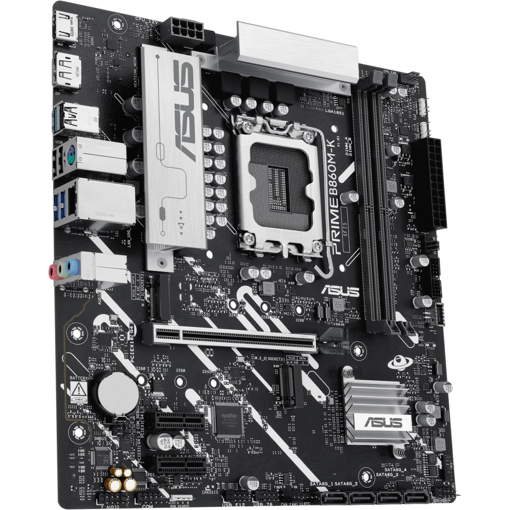 Материнская плата Asus PRIME B860M-K Micro-ATX, LGA 1851 - миниатюра 2