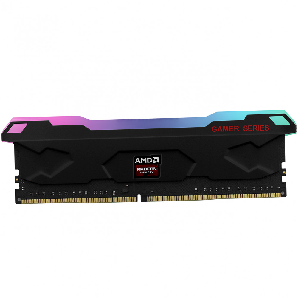 ОЗУ AMD Radeon R9 Gamer R9S416G3206U2S-RGB DIMM, DDR4, 16 Гб, 3200 МГц — фото товара