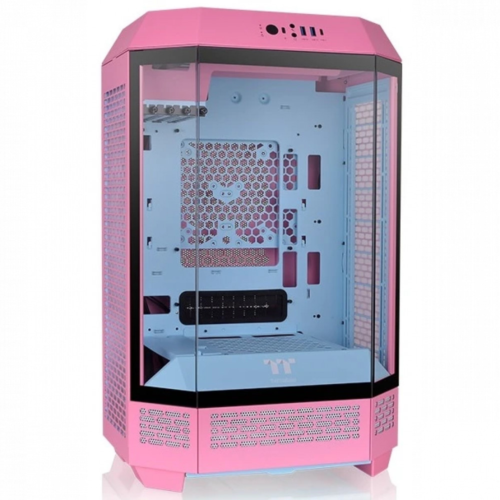 Корпус Thermaltake The Tower 300 Bubble Pink CA-1Y4-00SAWN-00 Mini-Tower — фото товара