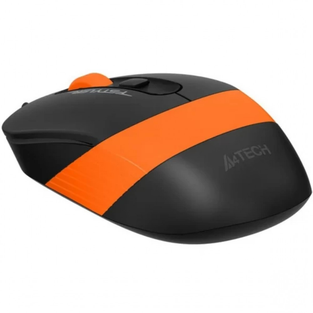 Мышь A4Tech FM10S USB ORANGE Бюджетные, Проводная - миниатюра 2