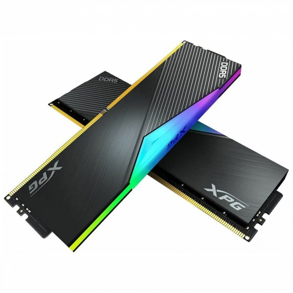 ОЗУ ADATA XPG Lancer RGB [AX5U5600C3616G-DCLARBK] DIMM, DDR5, 32 Гб (2 х 16 Гб), 5600 МГц - миниатюра 2