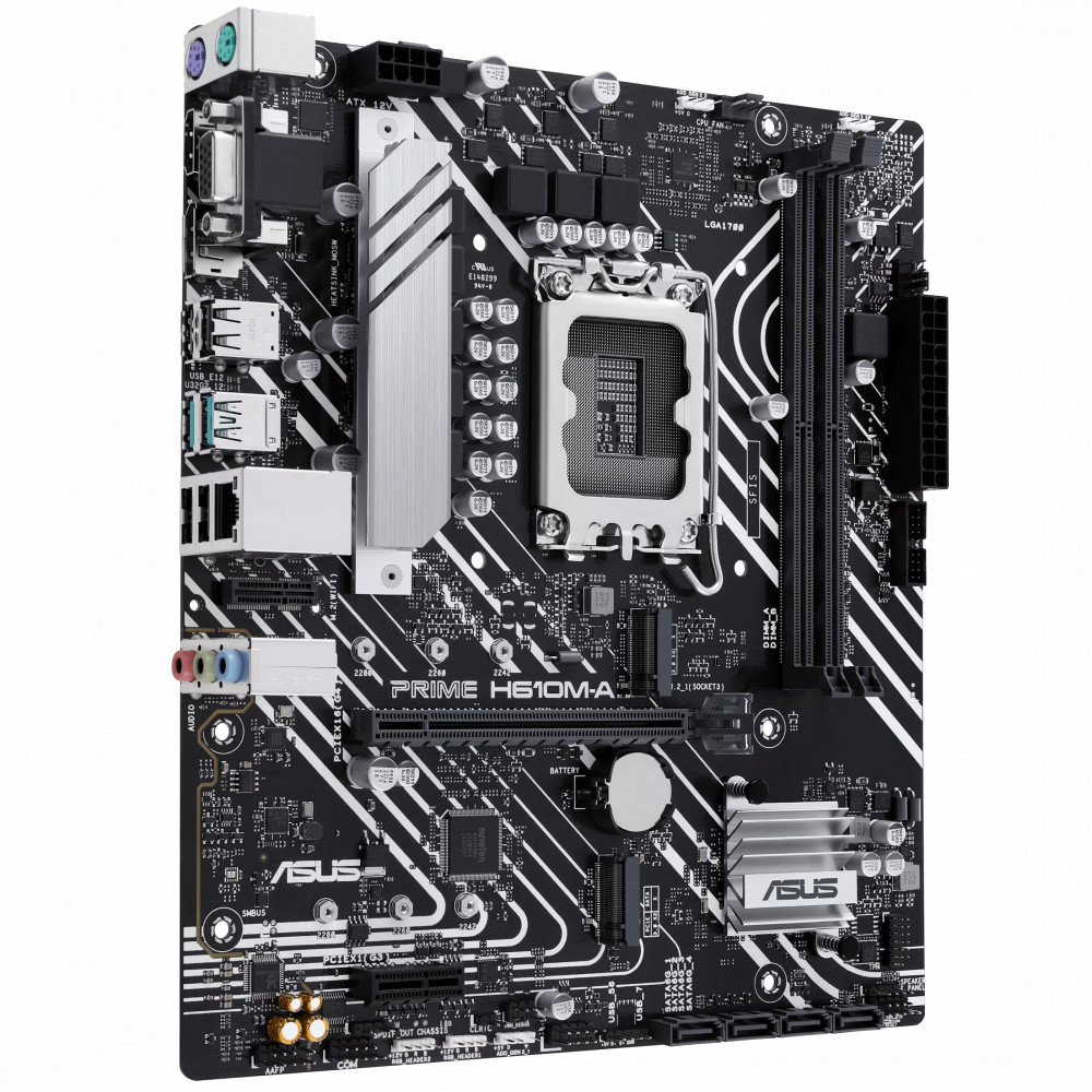 Материнская плата Asus PRIME H610M-A-CSM Micro-ATX, LGA 1700 - миниатюра 2