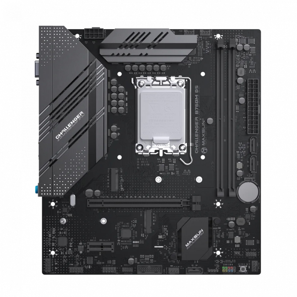 Материнская плата Maxsun Challenger B760M D5 MS-Challenger B760M D5 Micro-ATX, LGA 1700 — фото товара