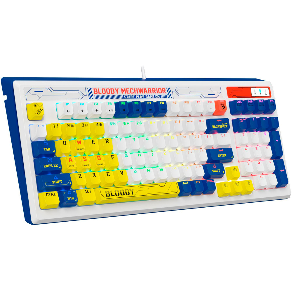 Клавиатура A4Tech Bloody B950 Blue B950/BLUE Проводная, USB - миниатюра 4